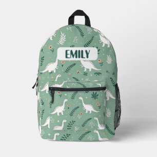 Dino-Muster-Kinder-Rucksack Bedruckter Rucksack