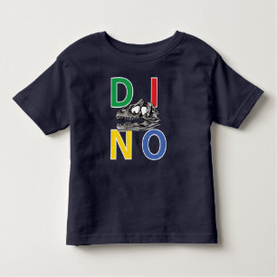 DINO - Navy Blue Toddler Fine Jersey T - Shirt