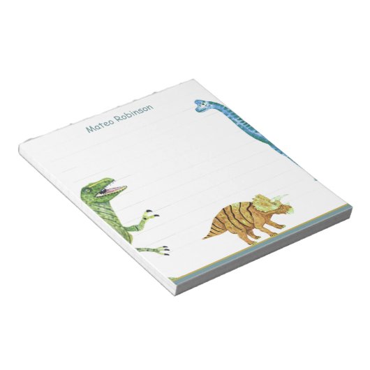 Dino Notizblock (angewinkelt)