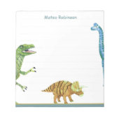 Dino Notizblock (Vorderseite)