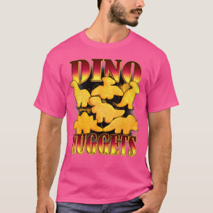 Dino Nuggets Bootleg Rap Ästhetik Dinosaurier Chic T-Shirt