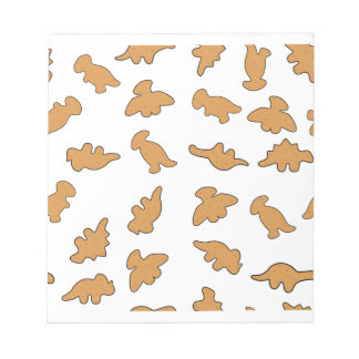 Dino-Nuggets-Muster Notizblock