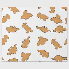 Dino Nuggets Pattern Geschenkpapier