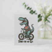 Dino on Go Postkarte (Stehend Vorderseite)