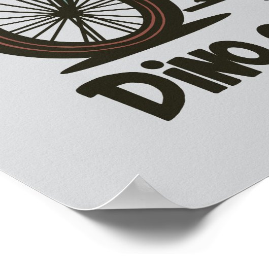 Dino on the Go Poster (Ecke)