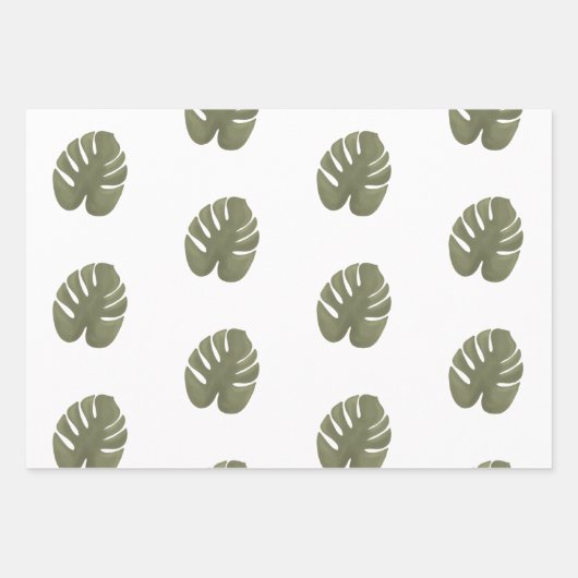 Dino-Packpapier Geschenkpapier Set (Vorderseite 2)