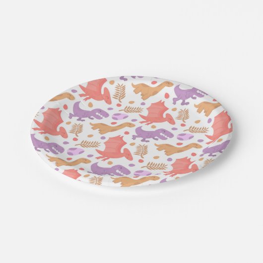 Dino Pappteller (Schrägansicht)