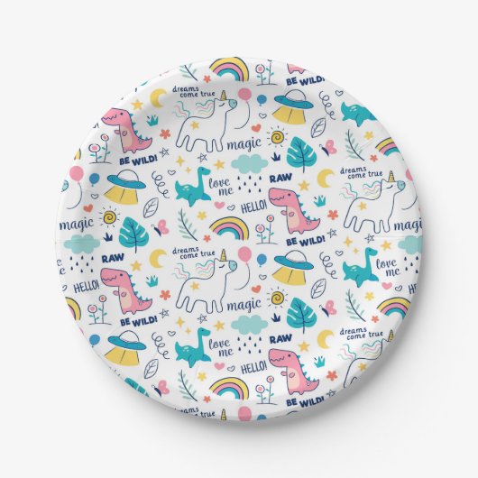 Dino Pappteller (Vorderseite)