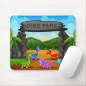 Dino Park Mousepad (Mit Mouse)