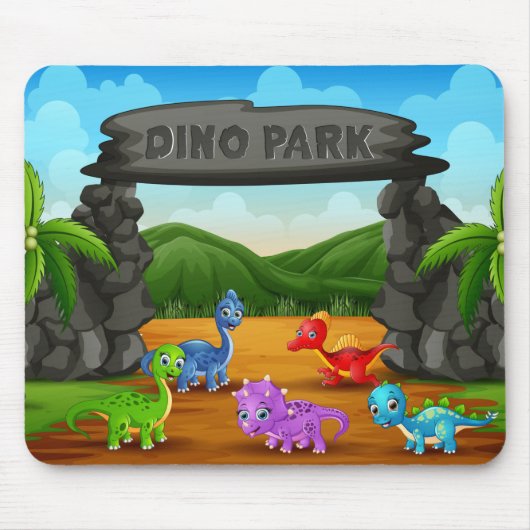 Dino Park Mousepad (Vorne)