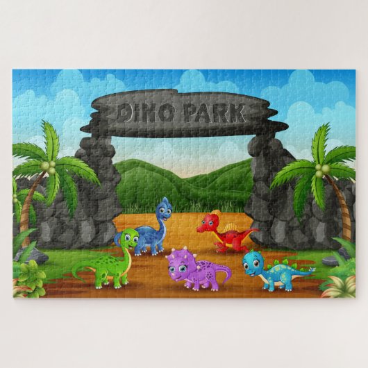 Dino Park Puzzle (Horizontal)