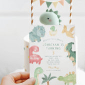 Dino Party Dino mite Birthday Einladung