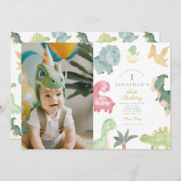 Dino Party Dino mite Foto Geburtstag