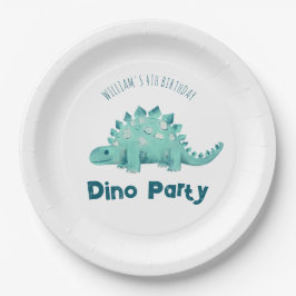 Dino Party Dinosaur Kindergeburtstag Pappteller