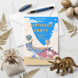 Dino-Party Einladungen: Spaß & Easy Scrip Einladung