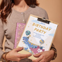 Dino-Party Einladungen: Spaß & Easy Scrip