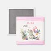 Dino Party Giro del Malcantone Magnet (Vorderseite/Rückseite)