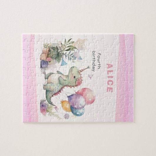 Dino Party Giro del Malcantone Puzzle (Horizontal)