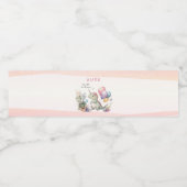 Dino Party Giro del Malcantone Wasserflaschenetikett (Einzelnes Label)