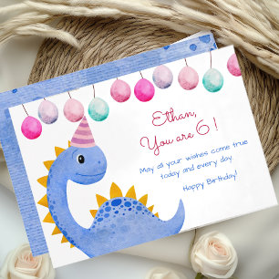 Dino Party Kinder zum Geburtstag glücklich Ankündigung