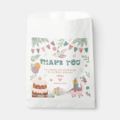 Dino Party Leckerei begünstigen Bags Geschenktütchen (Vorderseite)