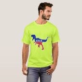 Dino-Party-Logo T-Shirt (Vorne ganz)
