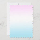 Dino Party Niedlich Dinosaurier Zwei Sweet Birthda Einladung (Rückseite)