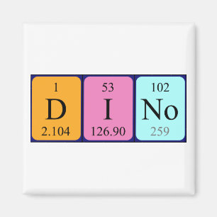 Dino-Periodenmagnet Magnet