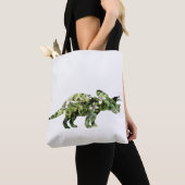 Dino Pflanze Foto Collage Tote Tasche (Von Nahem)