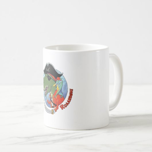 Dino-Pirat Kaffeetasse (VorderseiteRechts)