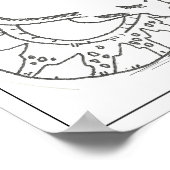 Dino Poster #2: Grippeschuss (Ecke)