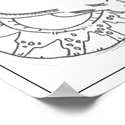 Dino Poster #2: Grippeschuss (Ecke)