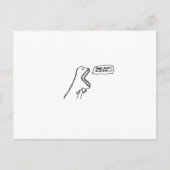 Dino Postkarte (Vorderseite)