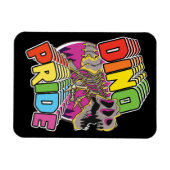Dino-Pride-Logo Magnet (Horizontal)