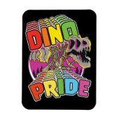 Dino-Pride-Logo Magnet (Vertikal)