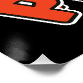 Dino-Pride-Logo Poster (Ecke)