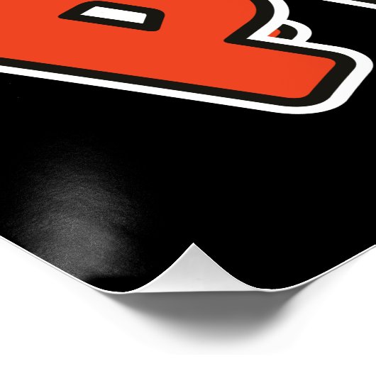 Dino-Pride-Logo Poster (Ecke)