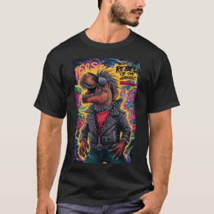 Dino Punk Rebel T-Shirt