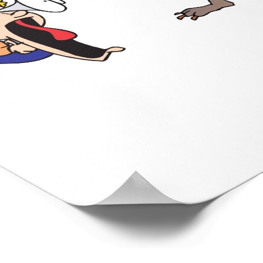 Dino Rampage Poster (Ecke)