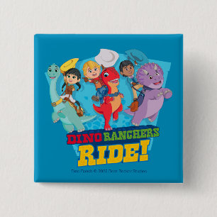 Dino Ranch   Die Ranchers Ride! Button