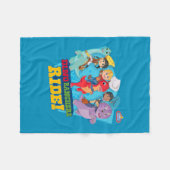 Dino Ranch | Die Ranchers Ride! Fleecedecke (Vorderseite (Horizontal))