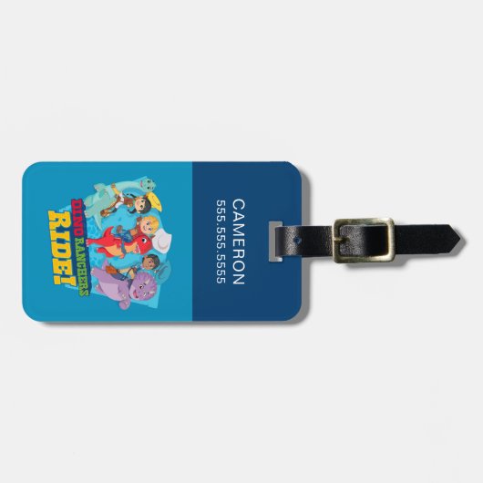 Dino Ranch | Die Ranchers Ride! Gepäckanhänger (Vorderseite horizontal)