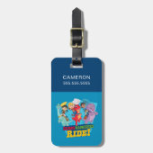 Dino Ranch | Die Ranchers Ride! Gepäckanhänger (Vorderseite vertikal)