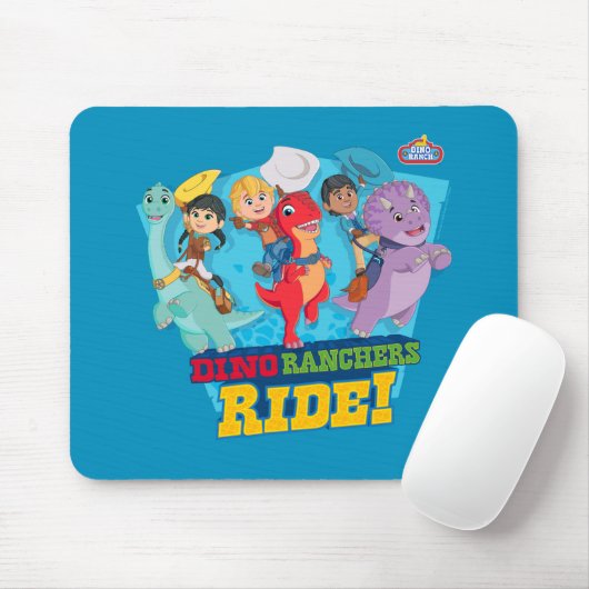 Dino Ranch | Die Ranchers Ride! Mousepad (Mit Mouse)