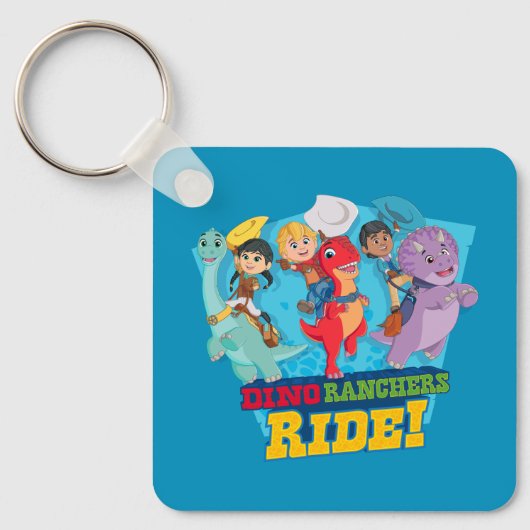Dino Ranch | Die Ranchers Ride! Schlüsselanhänger (Vorderseite)