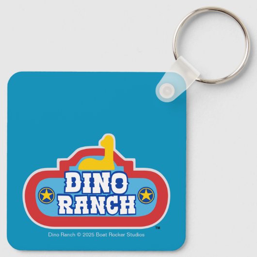 Dino Ranch | Die Ranchers Ride! Schlüsselanhänger (Rückseite)