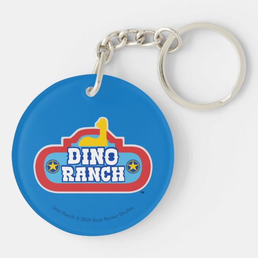 Dino Ranch | Die Ranchers Ride! Schlüsselanhänger (Rückseite)