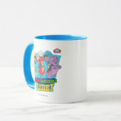 Dino Ranch | Die Ranchers Ride! Tasse (Vorderseite Links)