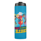 Dino Ranch | Die Ranchers Ride! Thermosbecher (Vorderseite)