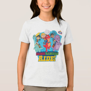 Dino Ranch Die Ranchers Ride! Tri-Blend Shirt